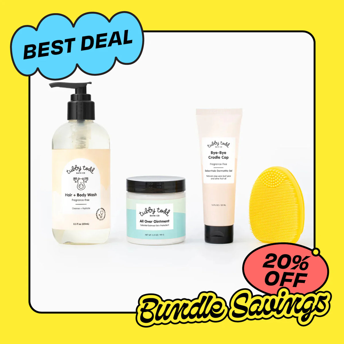 Bye-Bye Cradle Cap Bundle